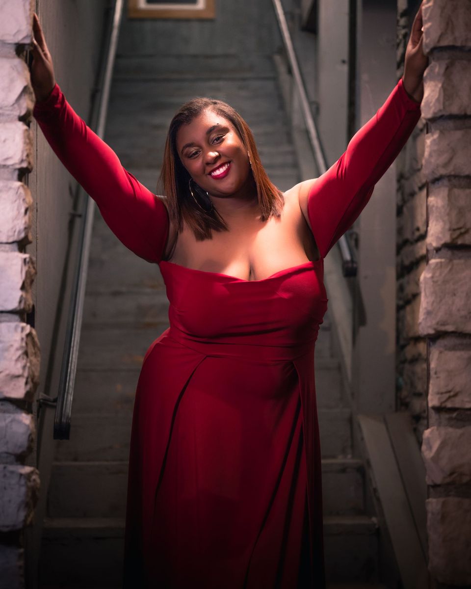 Plus Size maroon dress styles